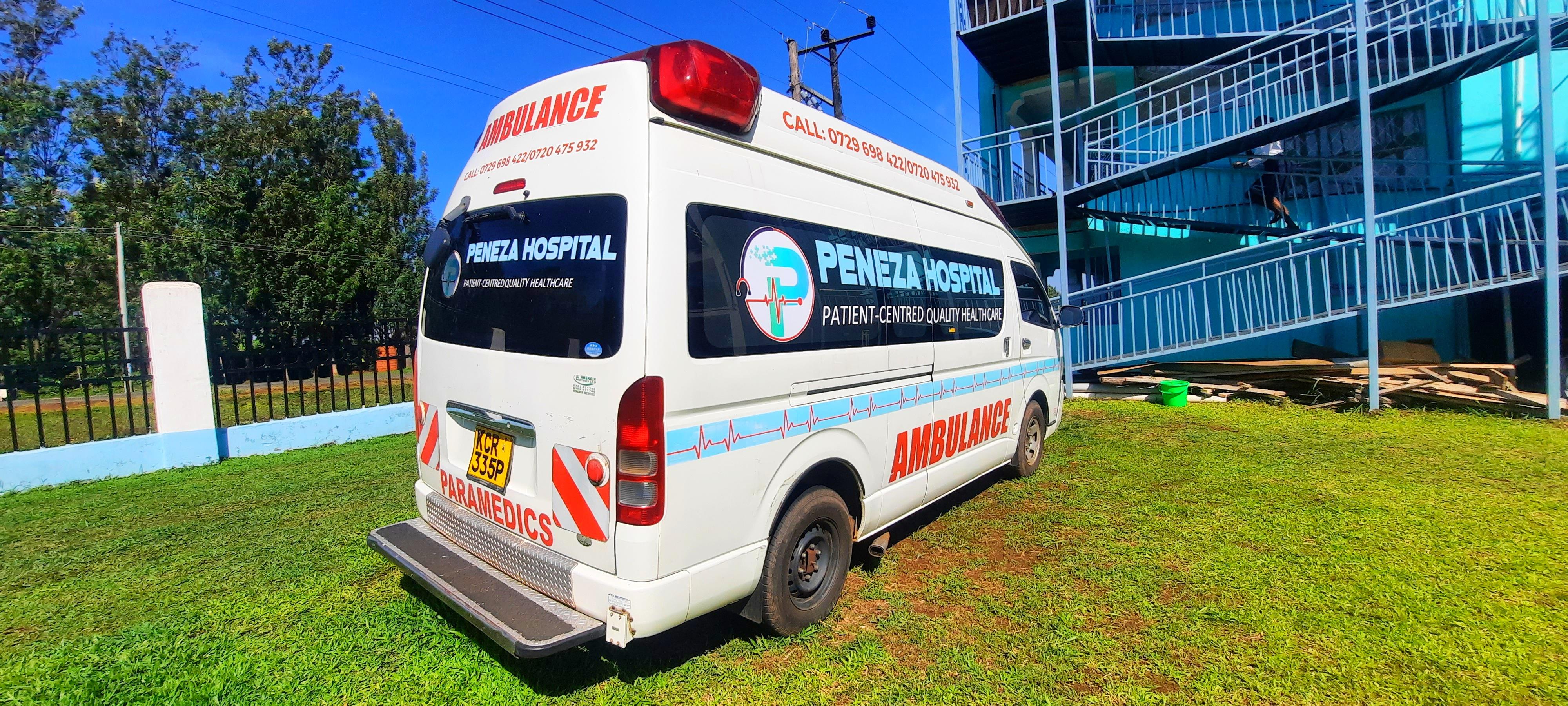 Peneza Hospital ambulance
