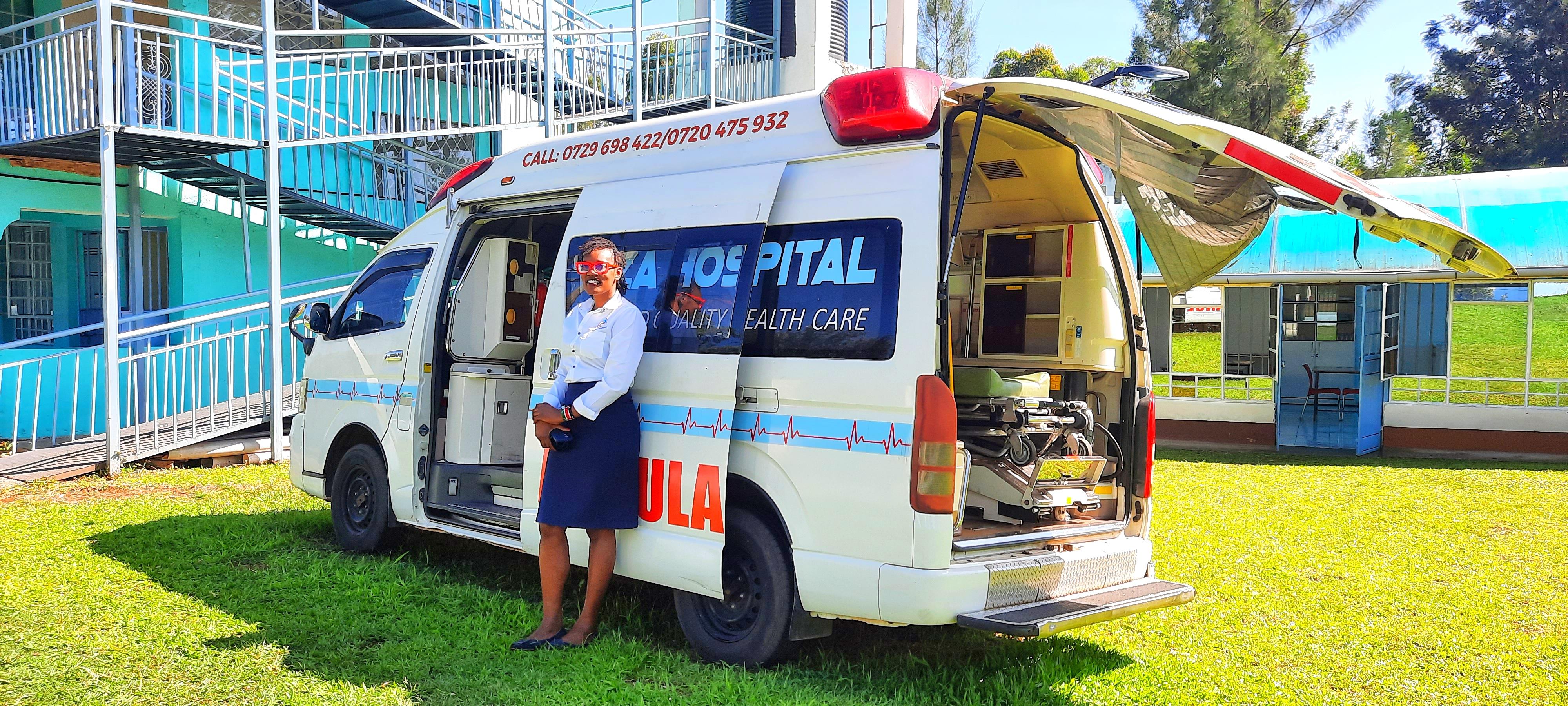 Peneza Hospital, Ambulance